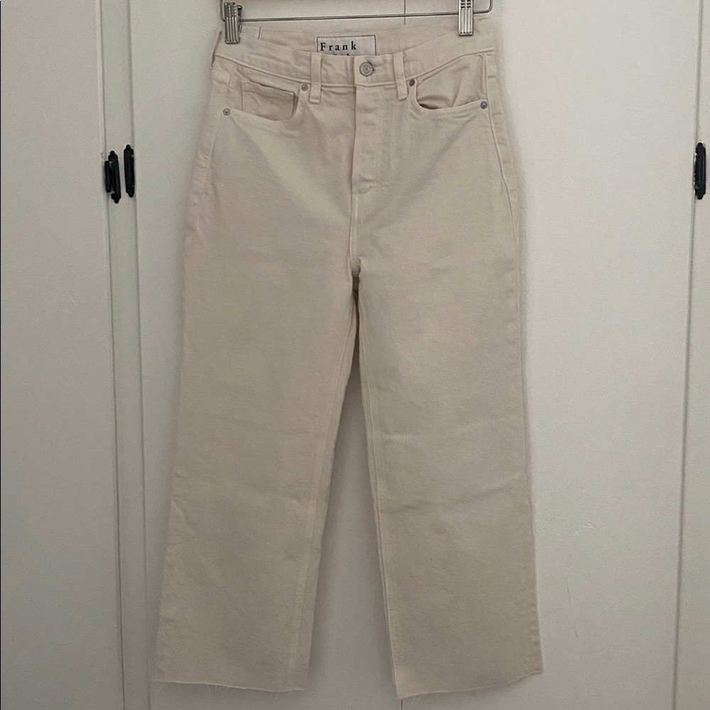 Frank & Eileen Cream Trousers